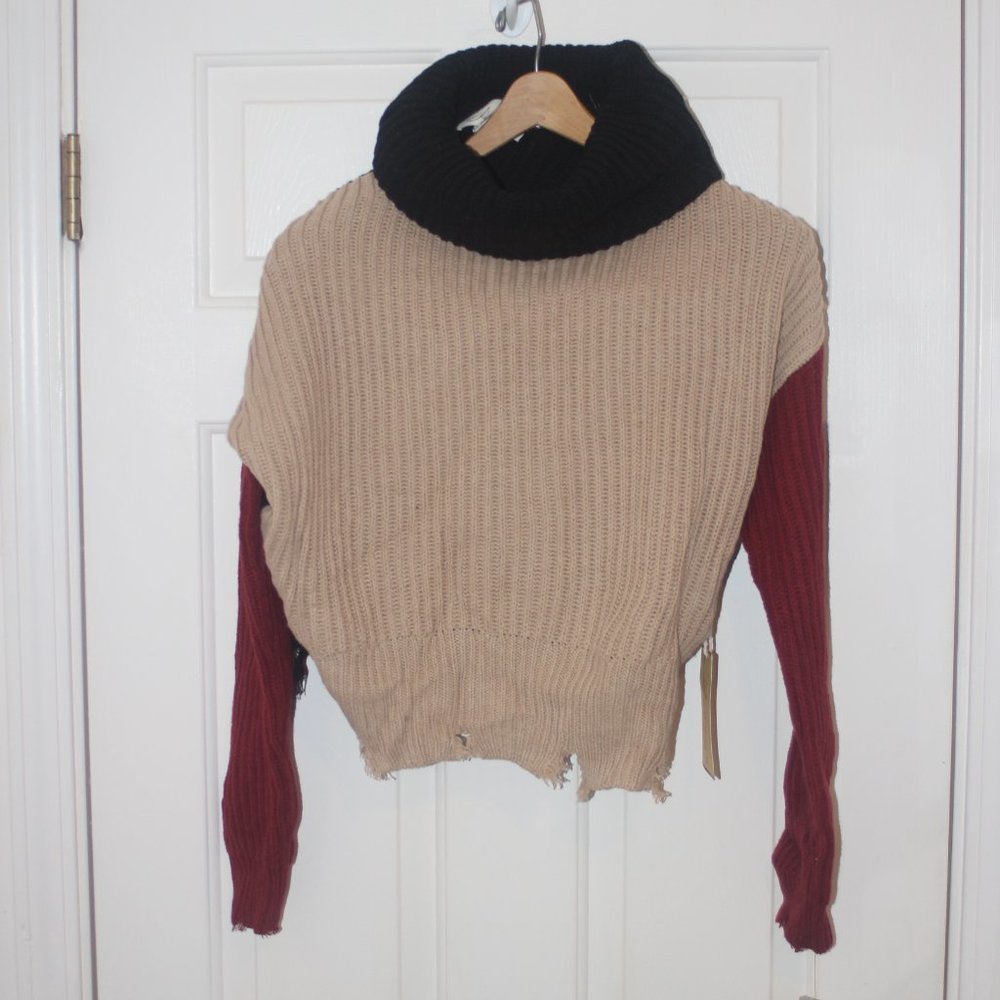 Vintage Havana Turtleneck (Rolled-neck?) Sweater.  NWT.
